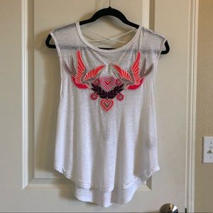 Free People “Love Birds” Knit Top XS *FINAL PRICE*